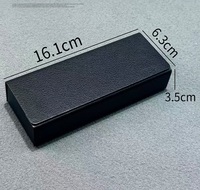 Étui à lunettes de luxe rétro, grande capacité, portable, fait main, boîte à lunettes rigide, tendance, léger, étui de rangement pour lunettes