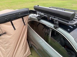 Réservoir d'eau de toit de voiture en aluminium pressurisable, chauffé au <span class=keywords><strong>solaire</strong></span>, pour <span class=keywords><strong>douche</strong></span> de camping avec valve d'air, stockage d'eau pour <span class=keywords><strong>4x4</strong></span> tout-terrain et expéditions terrestres - Product Image 5