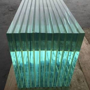 Verre feuilleté pare-balles EN 1063 BR6-Insonorisé acoustique pour <span class=keywords><strong>banque</strong></span> et bijouterie 20mm d'épaisseur - Product Image 1