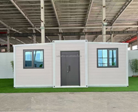 Casa Contenedor Plegable y Expandible de Acero, Transpirable, Prefabricada, para Uso en Hogar, Oficina u Hotel, Ecológica