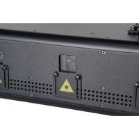 Laser d'animation RGB 6W, 6 yeux, barre laser DMX, éclairage de scène, éclairage musical DJ/scène/fête/club