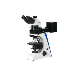 POL <span class=keywords><strong>Microscope</strong></span> trinoculaire polarisant binoculaire à éclairage réfléchissant Media avec caméra Prix - Product Image 1