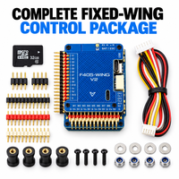 Contrôleur de vol en métal F405 pour drone à aile fixe STM32 6 UART 10 PWM 3-6S LiPo PDB Power Board