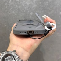Nouveau Designer de luxe personnalisé clair coque de couverture de téléphone étuis étui de téléphone portable avec porte-objectif pour iphone 15 16 13 12 11