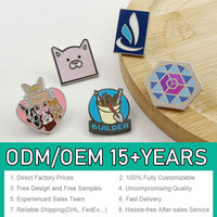 Badge en émail souple personnalisé avec logo du fabricant, design original, emballage amusant, mini-boîte, épinglette, emblème pour chapeau