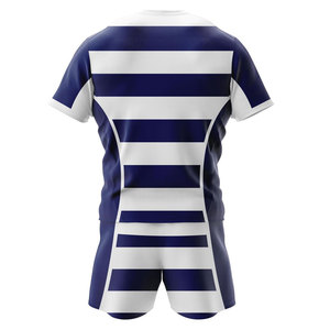 Camiseta de Rugby de Manga Corta para Hombre, Diseño Personalizado de Alta Calidad, Uniforme de Rugby, Precio Económico, Color Personalizado, Nuevo Diseño - Product Image 2