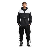 Veste coupe-vent softshell Blimpex à capuche, haute qualité, logo personnalisé, fermeture éclair, service OEM, tissu teint en fil, vêtement d'extérieur pour l'hiver