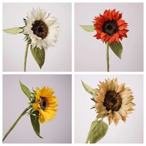 <span class=keywords><strong>Girasole</strong></span> Artificiale in Seta di Alta Qualità, Realistico e Moderno, per Decorazioni Domestiche - Festa della Mamma e Laurea - Product Image 3