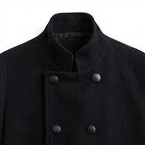 <b>Men's</b> Double Breasted <b>Waterproof</b> Woolen Reversible Overcoat <b>Long</b> <b>Coat</b> Formal Church Clergy Robe Custom - Product Image 5