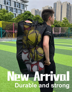 <span class=keywords><strong>Bolsa</strong></span> de Red Personalizada para Balones de Fútbol, Baloncesto, Voleibol, <span class=keywords><strong>Bolsa</strong></span> de Malla Grande para Balones - Product Image 6