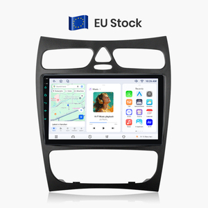Autoradio Junsun 9 pouces Carplay Android Auto pour Mercedes Benz Classe C-CLK W203 W209 S203 A209 2000-2005 Lecteur DVD de voiture - Product Image 1