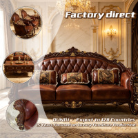 Canapé carré Ouniu turc de luxe en velours noir et or, garni d'éponge, style baroque royal, sculpté à la main, ensemble mobile pour salon
