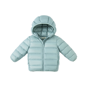 Hiver bébé unisexe mode cartoon ultra léger manteau de duvet enfants 90% blanc duvet de canard rembourré veste enfants - Product Image 4