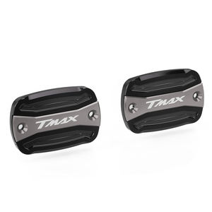 Cubierta de tanque de depósito de cilindro maestro de líquido de frenos delantero de motocicleta de aluminio LANQIAN para YAMAHA <span class=keywords><strong>TMAX</strong></span> 530 <span class=keywords><strong>500</strong></span> 560 <span class=keywords><strong>2010</strong></span>-2019 - Product Image 5
