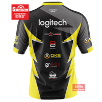 Camiseta de Esports de Secado Rápido Personalizada de Alta Calidad 2021