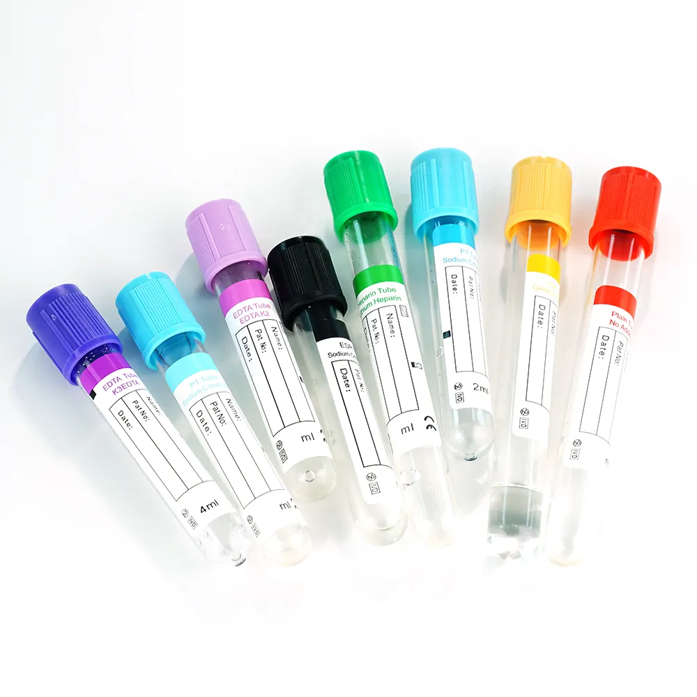 Violet CBC-Test 13 × 75 mm medizinische Blutentnahmemaschine Edta-Rohr