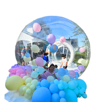 Tente à bulles géantes transparente en PVC gonflable Igloo en cristal Dome Fun Kids Party Balloons Clear House for Kids