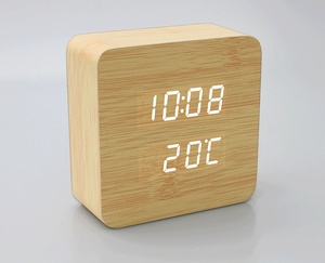 Reloj Electrónico LED Multifuncional Moderno Directo de Fábrica, con Activación por Voz, Pantalla Digital y Analógica para Uso Doméstico, Estudiantes y Personas Mayores - Product Image 1