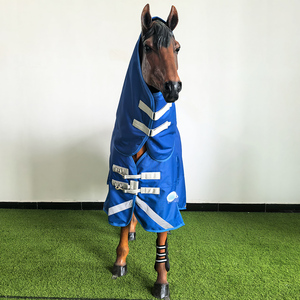 Murah Elite stabil sprei kuda musim dingin tahan air anti-rip 1200D karpet hangat 350g Breathable - Product Image 6