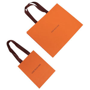 Chaussures en papier de luxe avec logo de marque personnalisé et emballage de cadeau promotionnel sac à provisions - Product Image 4