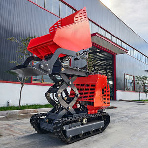 Ücretsiz kargo küçük paletli damperli yükleyici Mini damper KOOP dizel motor ile vinç ön yükleyici ev kullanımı - Product Image 4