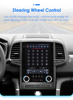 CARUPEZ 9.7 pouces Android autoradio pour Renault Megane 4/Koleos/2017-2019 Samsung SM6/Talisman 8 cœurs 7862S GPS intégré