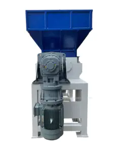 SPRD-1000 Model Double Shaft Shredder Machine For Recycling Waste Plastic Metal Films