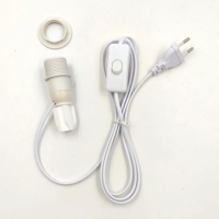 Douilles de lampe E27, E12, E14, Prise EU, Prise US, Prise UK, Prise australienne, Interrupteur 303, Câblage, Accessoires d'éclairage LED