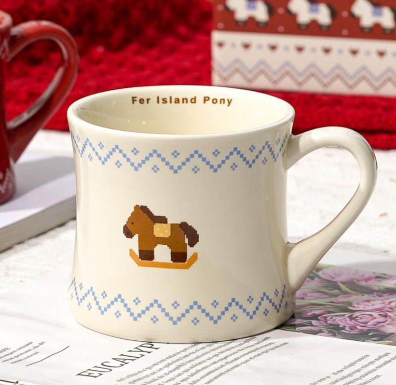 White mug
