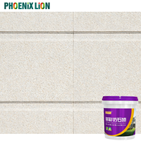 Peinture à base de pierre naturelle pour murs extérieurs en béton, effet granit texturé sable, écologique, séchage rapide, fourniture directe usine OEM