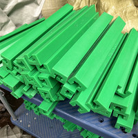 Rail de guidage en nylon résistant à l'abrasion et contenant de l'huile