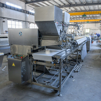Ligne de production automatique de barres chocolatées, de barres protéinées et de barres énergétiques en acier inoxydable 304