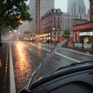 Plumas Limpiaparabrisas Híbridas Multifuncionales para Parabrisas Delantero con un Adaptador Intercambiable, Aptas para Múltiples Modelos de Vehículos - Product Image 3
