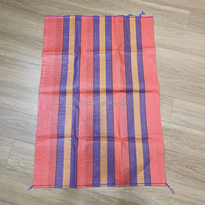 Bền 25kg 50kg 50x80 60x90 có thể thêm logo Heavy Duty Raffia polypropylene dệt Túi mua sắm cho gạo - Product Image 6