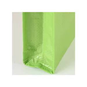 Sac polochon écologique personnalisé réutilisable tissu nylon avec logo laminé fermeture à glissière poignée d'épaule couleur personnalisée utilisation de voyage - Product Image 5