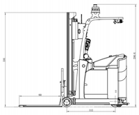 Prix usine Advanced Smart Laser AGV AMR Chariot Élévateur Robot AMR Sans Fil 1500kg Charge Utile Robot Mobile Autonome