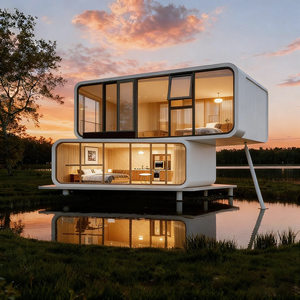 In Offerta Speciale <span class=keywords><strong>Casa</strong></span> Capsula a Forma di Mela Personalizzabile, Mini Cottage a Forma di Mela di Qualità Premium, Ufficio Modulare a Mela per Terreni Inutilizzati - Product Image 3