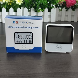 Tuya Wifi nhiệt độ độ ẩm Detector với Thông Minh liên kết & báo động pin Powered cho khách sạn sử dụng Android hệ thống hoạt động - Product Image 2