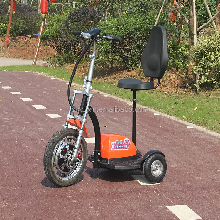 장애인 YXEB-712 위한 CE 500w 48v Zappy 3 바퀴 전기 스쿠터 세발 자전거