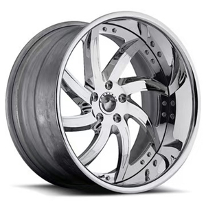 Rines Cromados SJ Deep Dish de 18-24 Pulgadas, Rines de Aleación Personalizados 5x115 5x127 PCD para Chevy Impala, Ford Crown Victoria, <span class=keywords><strong>Cadillac</strong></span> <span class=keywords><strong>DeVille</strong></span> - Product Image 4