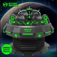 Play station 5 VR Machine Fabricant Réalité Virtuelle 9D Magic Simulator Machine 4 Sièges 360 UFO VR Game Machine VR Star Space