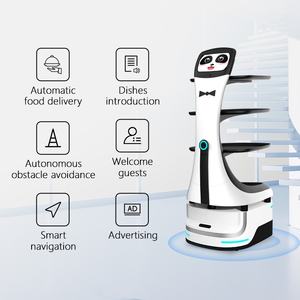 หุ่นยนต์<span class=keywords><strong>ส่ง</strong></span><span class=keywords><strong>อาหาร</strong></span> <span class=keywords><strong>แพนด้า</strong></span> บริการ 4 ถา<span class=keywords><strong>ด</strong></span> ควบคุมผ่านแอป ชาร์จอัตโนมัติ รับน้ำหนักได้ 30 กก. ระบบนำทาง GPS/เลเซอร์ - Product Image 3