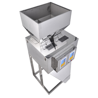 Machine de dosage et de remplissage de particules à haute capacité avec 2 trémies