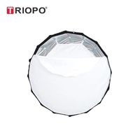 Triopo Kl-85 Easy Lock Pliable Argent Beauté Plat Diffuseur Speedbox Pliant Rapide Softbox Avec Bowens Mount