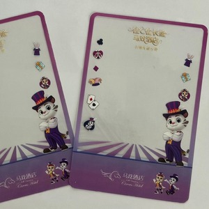 Tarjeta Transparente Coleccionable Personalizada para Hotel, Impresión Frontal y Trasera en PVC con Logotipo y Diseño Personalizados para Souvenir IP - Product Image 3