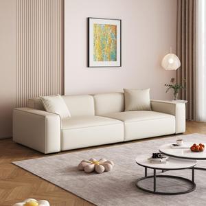 Sofá Moderno Minimalista de Alta Gama Personalizado de Fábrica, Hecho con Materiales Ecológicos, Apto para Hoteles y Apartamentos - Product Image 1
