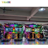 Simulateur de course d'arcade Toyoohr pour l'intérieur, simulateur de moto de course d'arcade, simulateur de course dynamique à pièces, simulateur de moto