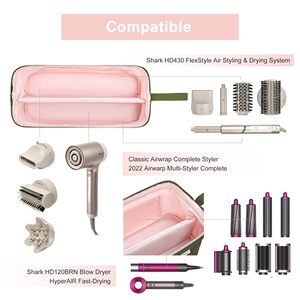 Estuche de Viaje Personalizado para Herramientas de Peinado, Bolsa de Transporte para Secador de Pelo, Cepillo y Plancha Rizadora - Product Image 3