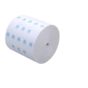 80Mm Wide Thermal Long-lasting Cash Register <strong>Roll</strong> <strong>Paper</strong> with <strong>Blue</strong> Watermark Colors Customized Printing - Product Image 1