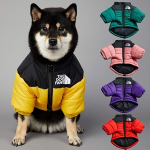 Classic <strong>Dog</strong> Winter Jacket 4 <strong>Legs</strong> Coverage Stock Clear Warm Thickened Pet <strong>Coat</strong> <strong>for</strong> Cold Weather Windproof Made Polyester Cotton - Product Image 1
